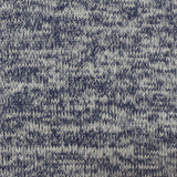Blue Marl Chunky Knit, Viscose-Poly