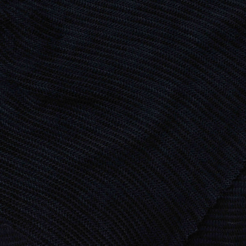 Slub 100% Viscose Chunky Knit Fabric, 147 gsm, 115 cm — Navy