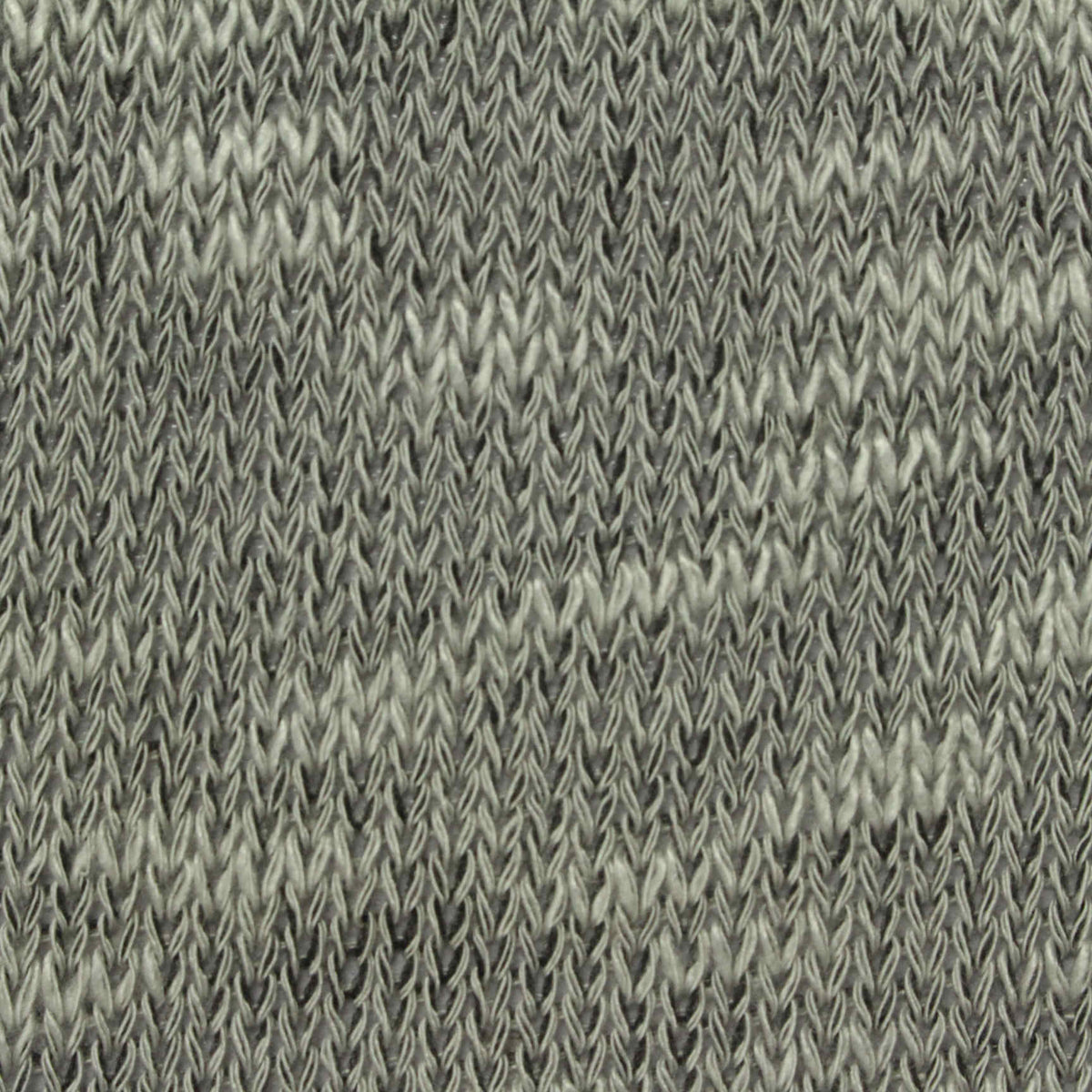 Grey Marl Chunky Knit, Viscose-Poly, 147 gsm