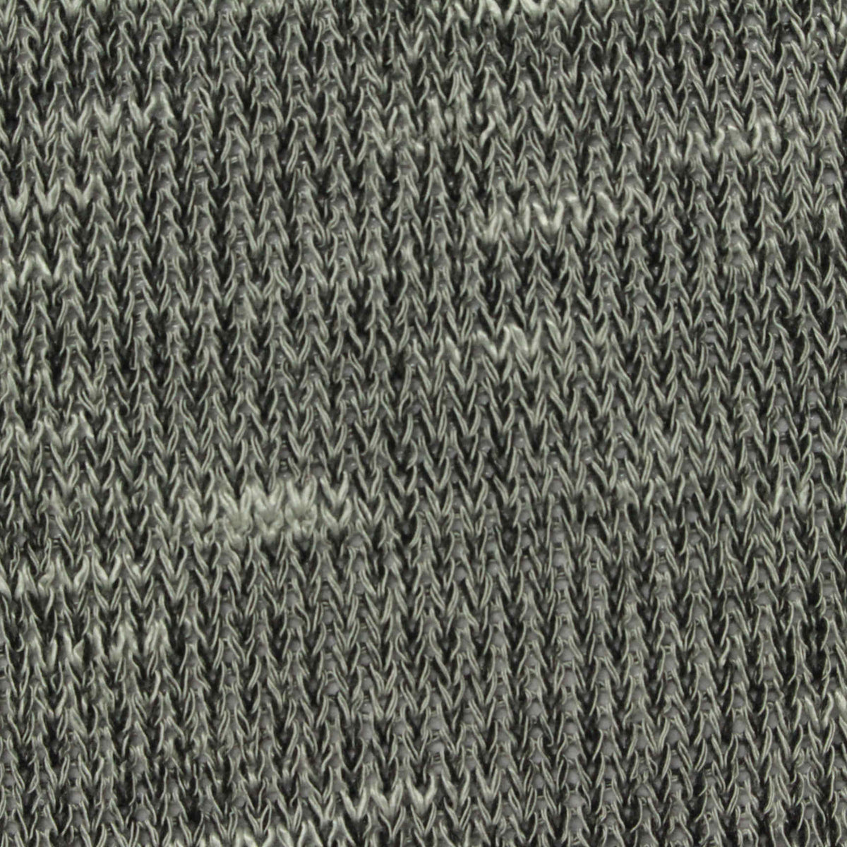 Heathered Grey Marl Chunky Knit, Viscose-Poly, 150 gsm, 155 cm