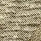 Light Beige Marl Chunky Knit, Poly-Viscose — texture