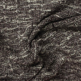 Dark Brown Marl Chunky Knit, Poly-Viscose