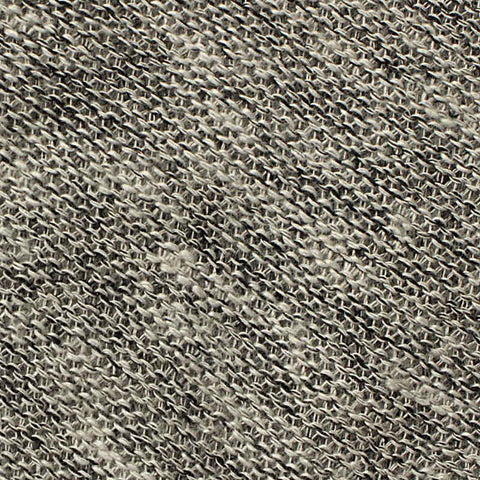 Heather Grey Marl Chunky Knit, Viscose-Poly, 165 gsm
