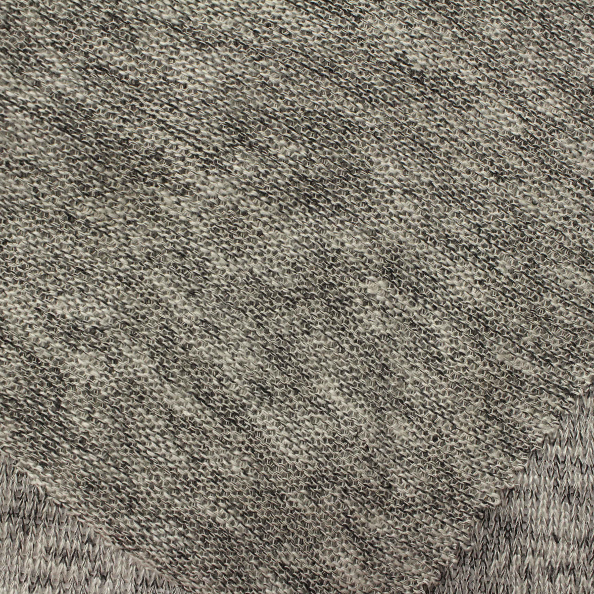 Heather Grey Marl Chunky Knit, Viscose-Poly, 165 gsm
