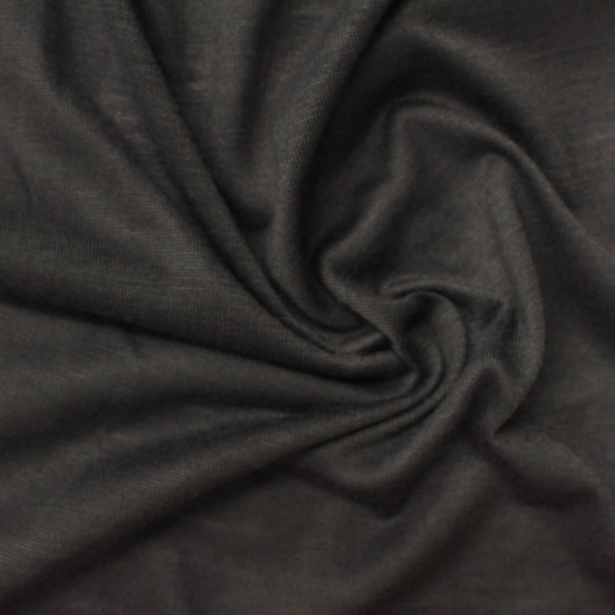Dark Grey Marl Jersey Knit, Poly-Viscose, 102 gsm