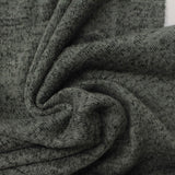 Heather Grey Marl Chunky Knit, Viscose-Poly