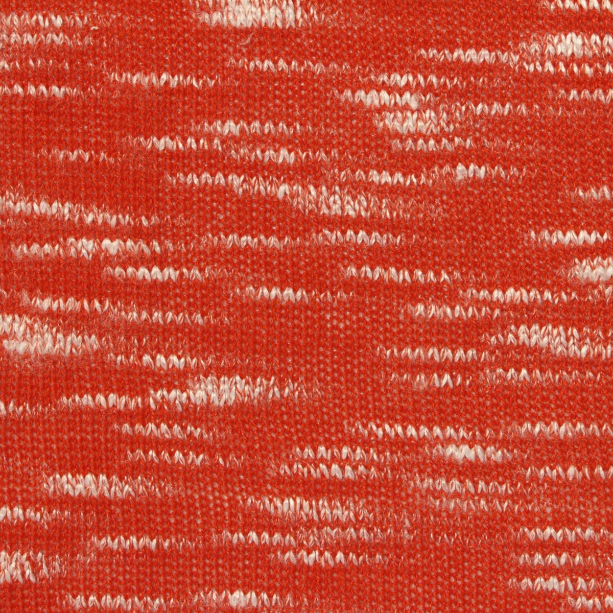 Orange Marl Chunky Knit, Polyester, 273 gsm