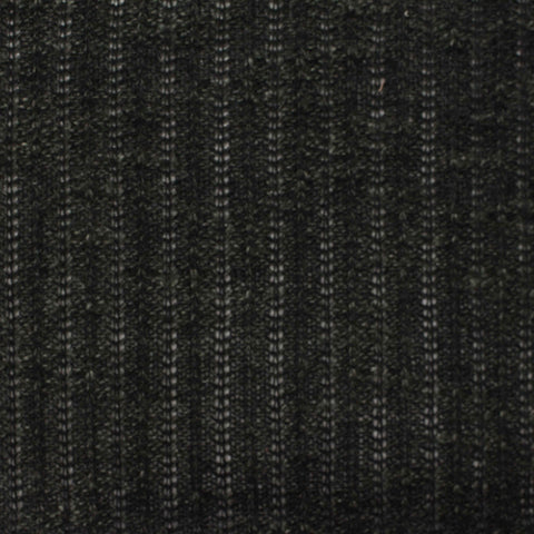 Dark Grey Vertical-Stripe Chunky Knit, Polyester