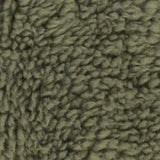 Brushed 100% Polyester Chunky Knit Fabric, 454 gsm, 170 cm — Green — texture