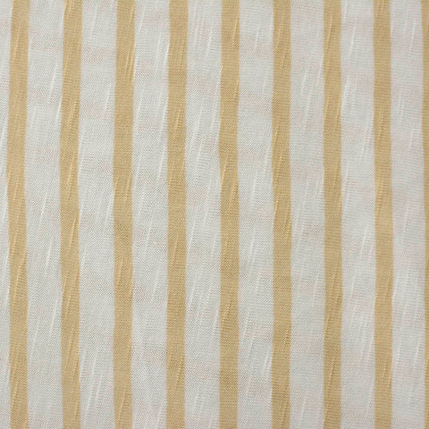 Tan Stripe Jersey Knit, Viscose
