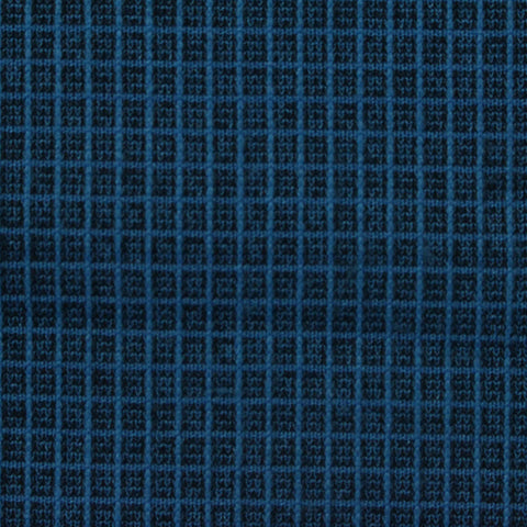 100% Polyester French Terry Fabric, 291 gsm, 160 cm — Blue