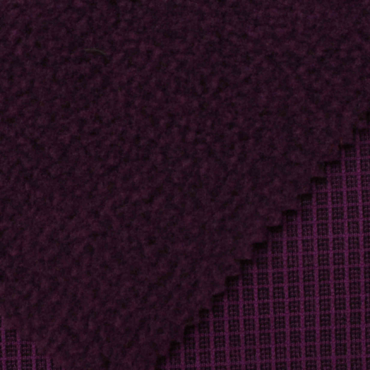 100% Polyester Chunky Knit Fabric, 320 gsm, 160 cm — Purple