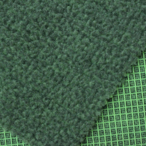 100% Polyester Chunky Knit Fabric, 295 gsm, 160 cm — Green