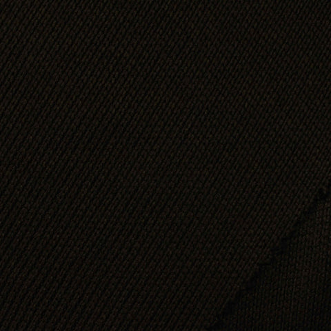 100% Polyester Rib Knit Fabric, 326 gsm, 200 cm — Brown