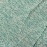 Teal Marl Chunky Knit, Viscose-Poly