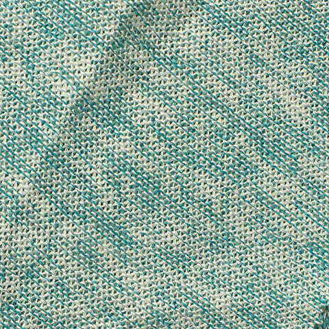 Teal Marl Chunky Knit, Viscose-Poly, 200 gsm