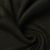 100% Polyester Rib Knit Fabric, 365 gsm, 200 cm — Green