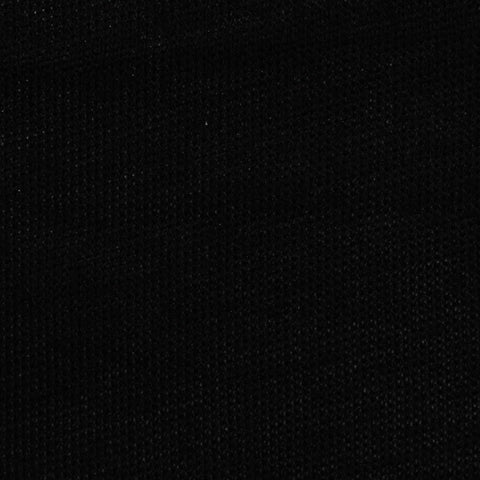 Polyester Stretch Chunky Knit Fabric, 150 gsm, 165 cm — Black