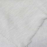 Slub Viscose Polyester Chunky Knit Fabric, 165 gsm, 160 cm — White