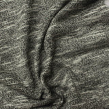 Black Marl Chunky Knit, Viscose-Poly