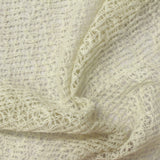 Cream Openwork Chunky Knit, Polyester