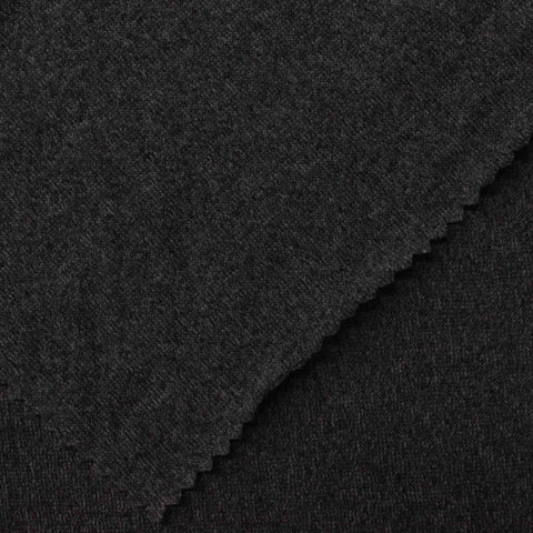 Dark Grey Marl Chunky Knit, Polyester, 150 gsm