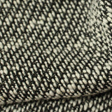 Black Marl Chunky Knit, Cotton-Poly — texture