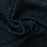 Dark Blue Marl Chunky Knit, Polyester