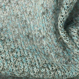 Heathered Grey Marl Chunky Knit, Polyester — texture