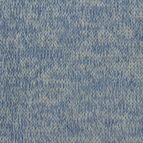 Blue Marl Chunky Knit, Cotton-Poly, 120 gsm
