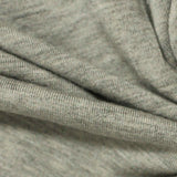 Light Grey Heathered-Marl Chunky Knit, Viscose — texture