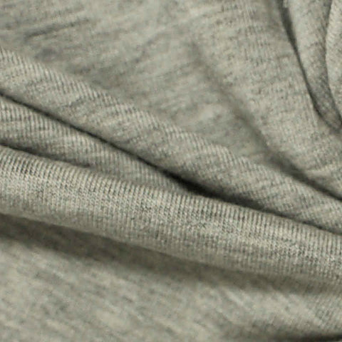 Light Grey Heathered-Marl Chunky Knit, Viscose