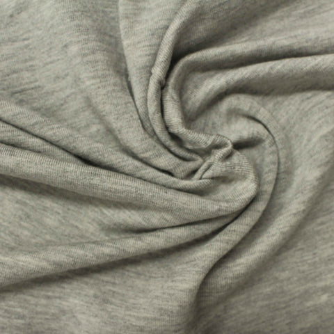 Light Grey Heathered-Marl Chunky Knit, Viscose