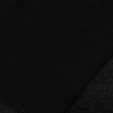 Polyester Stretch Chunky Knit Fabric, 175 gsm, 180 cm — Black