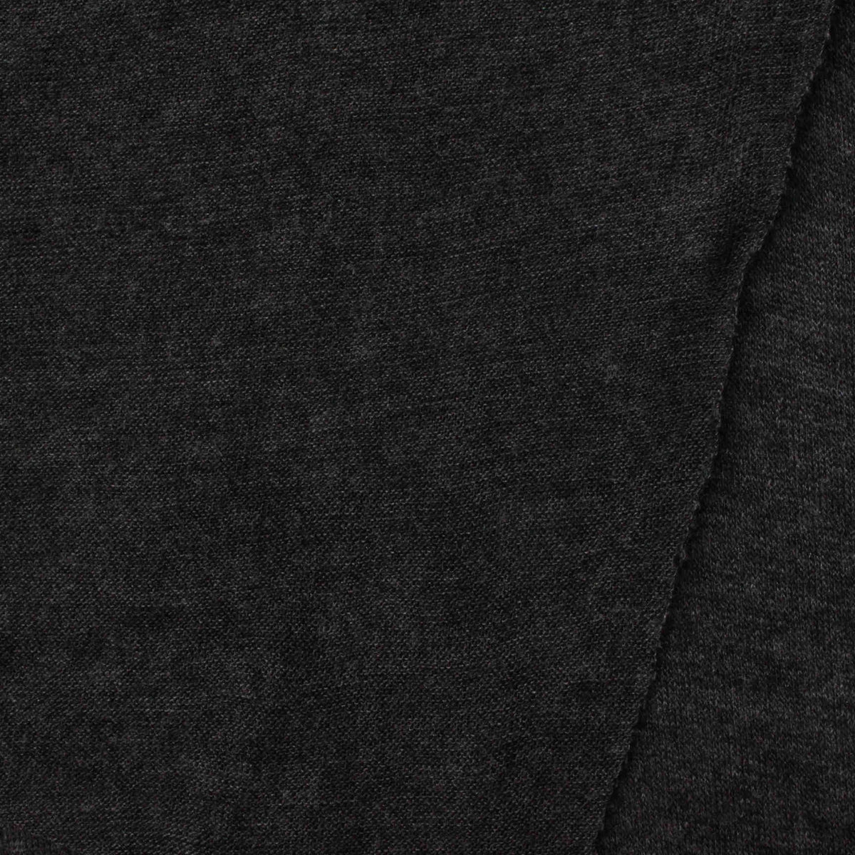 Dark Grey Marl Jersey Knit, Viscose, 150 gsm, 165 cm