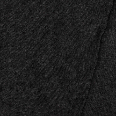 Dark Grey Marl Jersey Knit, Viscose, 150 gsm, 165 cm