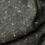 Grey Marl Chunky Knit, Poly-Cotton — texture