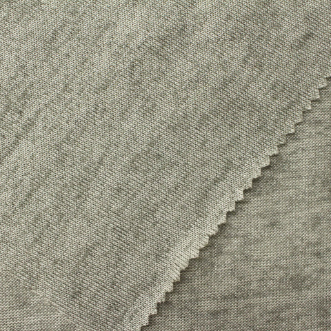 Light Grey Marl Chunky Knit, Polyester, 235 gsm