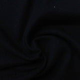 100% Polyester French Terry Fabric, 148 gsm, 165 cm — Navy