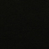 100% Polyester Chunky Knit Fabric, 395 gsm, 145 cm — Black
