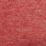 Red Marl French Terry, Poly-Cotton