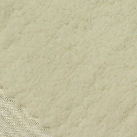 Acrylic Polyester Rib Knit Fabric, 190 gsm, 165 cm — Beige