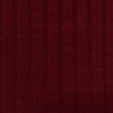 Slub Polyester Viscose Stretch Rib Knit Fabric, 195 gsm, 180 cm — Red