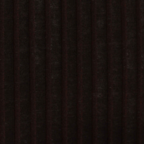 Polyester Stretch Rib Knit Fabric, 140 gsm, 165 cm — Brown