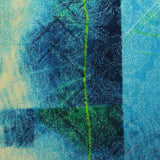 Blue Line Interlock Knit, Polyester