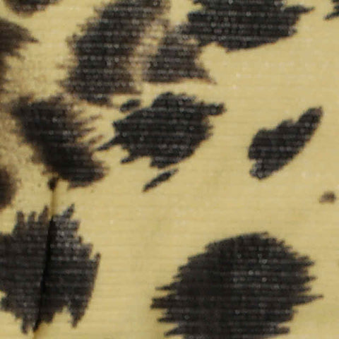 Black Bold-Leopard Knit, Polyester
