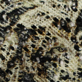 Black Animal Print Knit, Polyester — texture