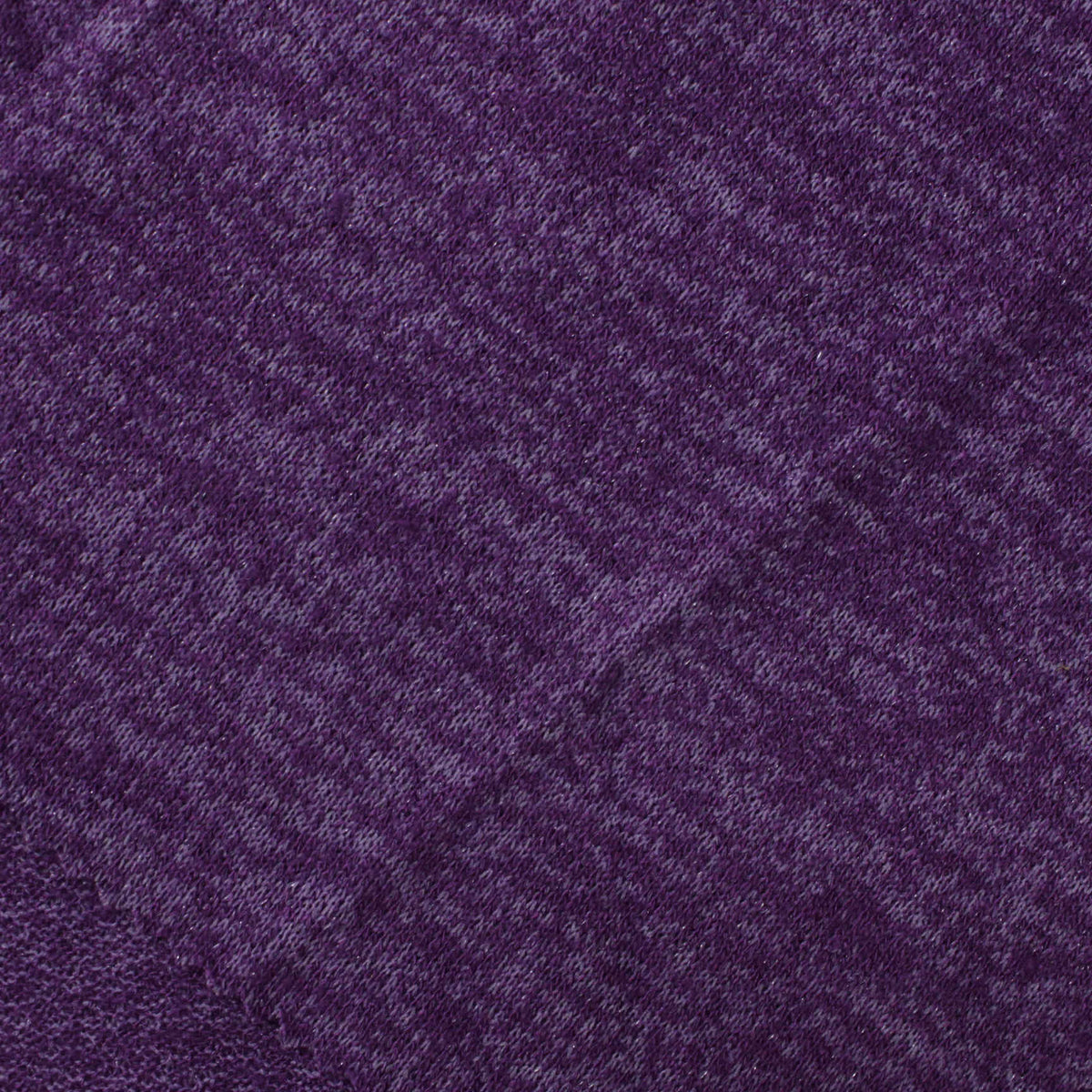 Purple Marl Chunky Knit, Viscose-Poly, 250 gsm