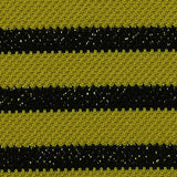 Gold Horizontal-Stripe Rib Knit, Poly-Nylon — texture