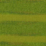 Green Horizontal-Stripe Knit, Viscose-Nylon — texture